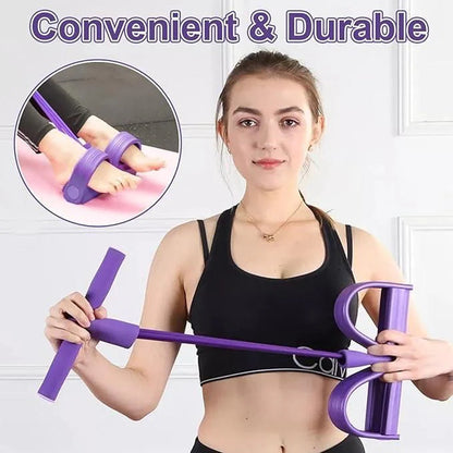 Yoga pedal puller resistance band fitness equipment
