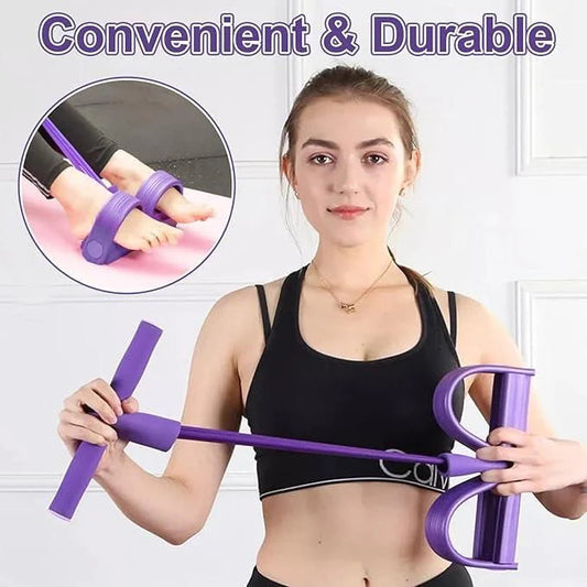 Yoga pedal puller resistance band fitness equipment
