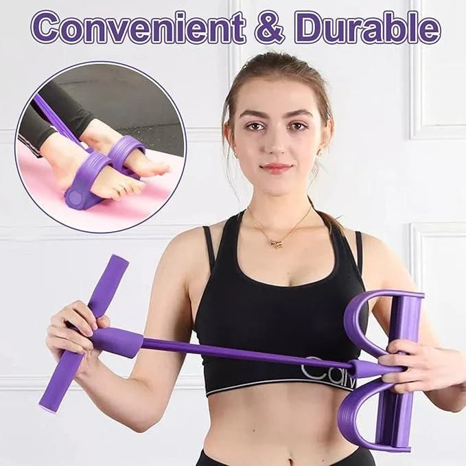 Yoga pedal puller resistance band fitness equipment