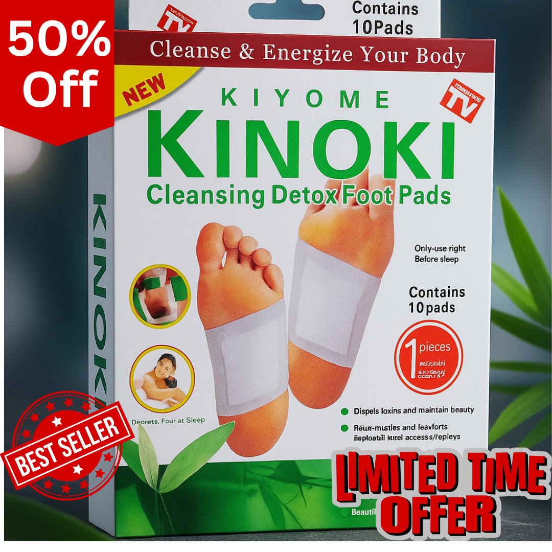 Kinoki Detox Foot Patches (Set of 10)
