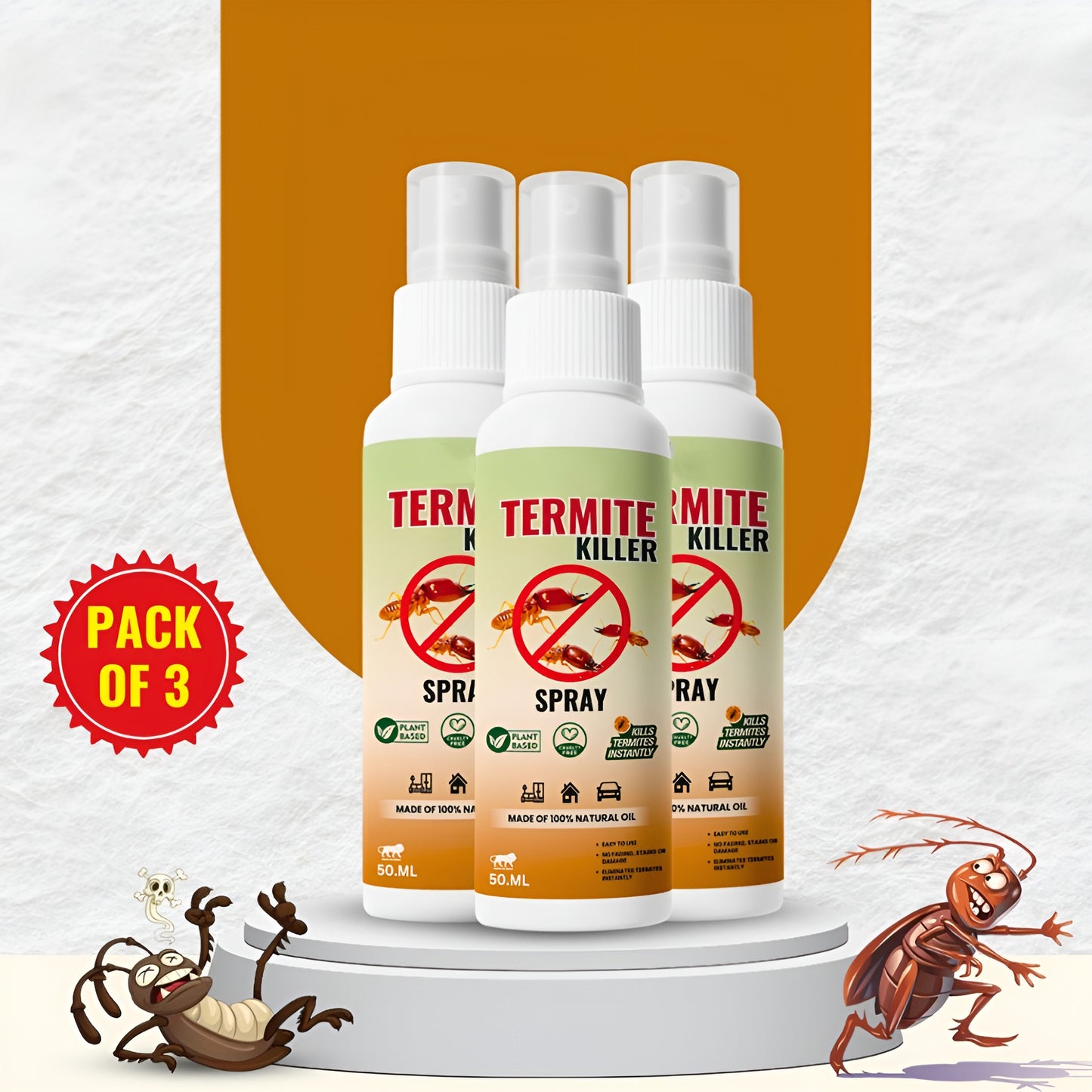 Termite Killer Spray - (Buy 1 Get 2 Free)  ⏰