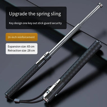 Telescopic Self Defense Stick (Heavy Metal and Extendable)