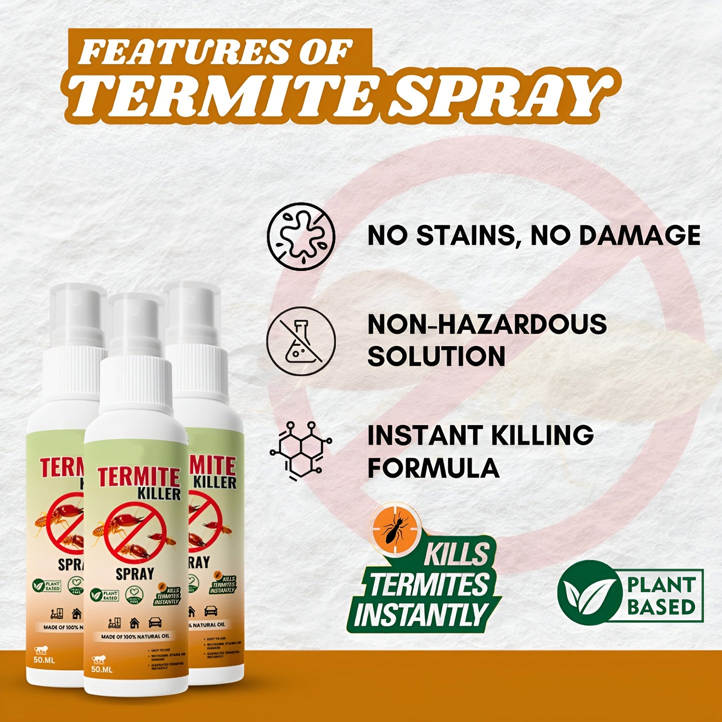 Termite Killer Spray - (Buy 1 Get 2 Free)  ⏰