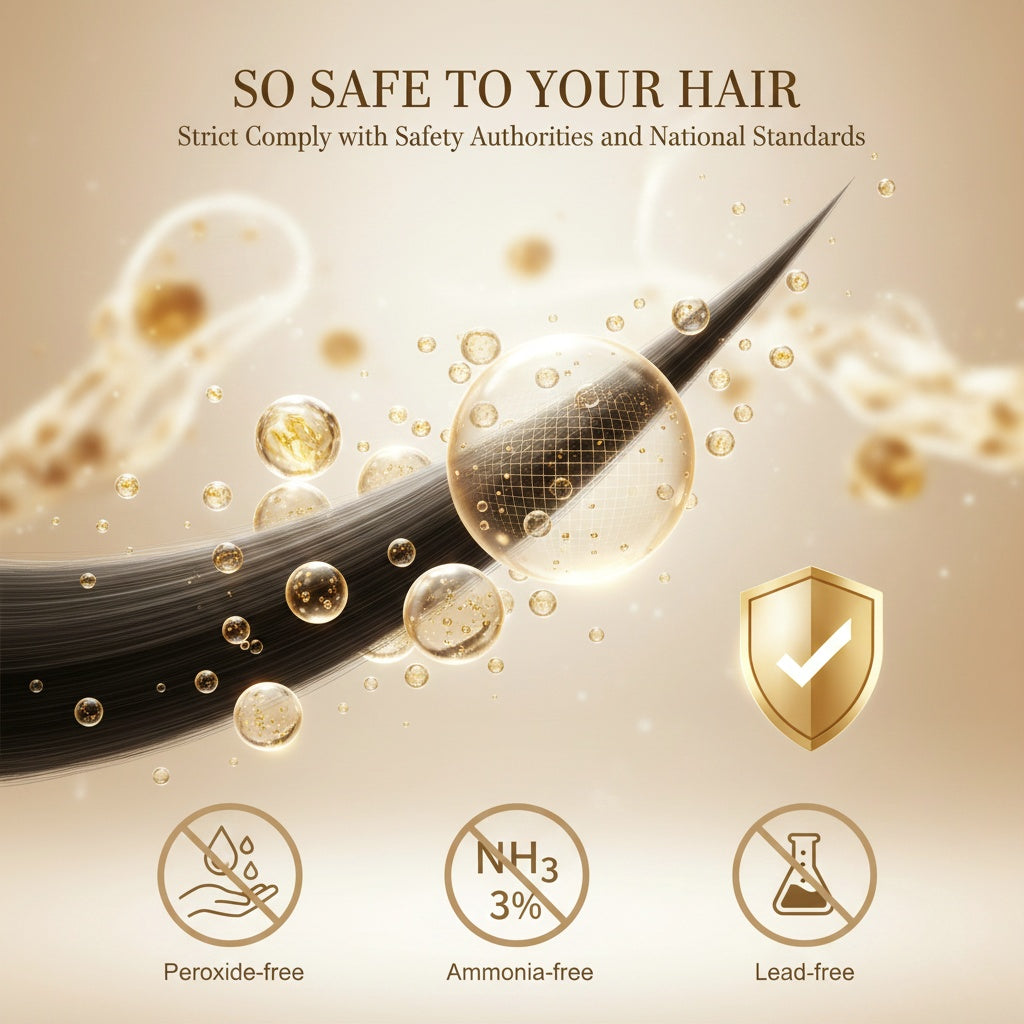 Japanese Long Lasting Natural Hair Dye Shampoo (Buy 1 Get 1 Free)